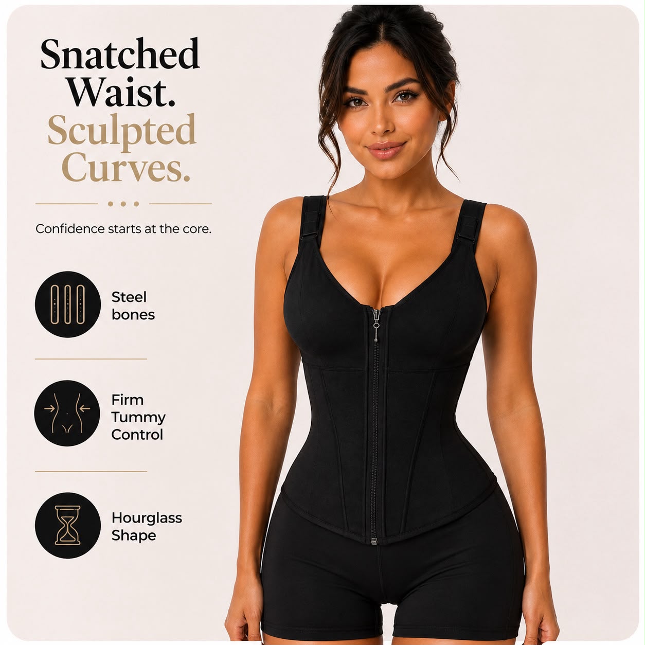 Gaine sculptante taille fine